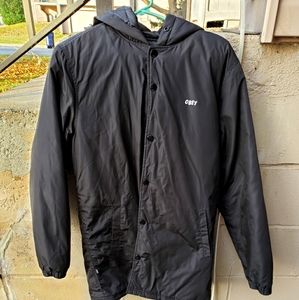 OBEY Men's Singford Coat Parka Small